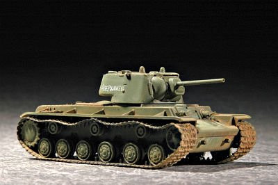 Trumpeter KV-1 1942 Heavy Cast Turret, Fahrzeug, 1:72 - Bild 1