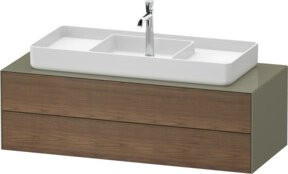 Duravit Waschtischunterschrank White Tulip in White, B/T: 130 x 55 cm - Bild 1