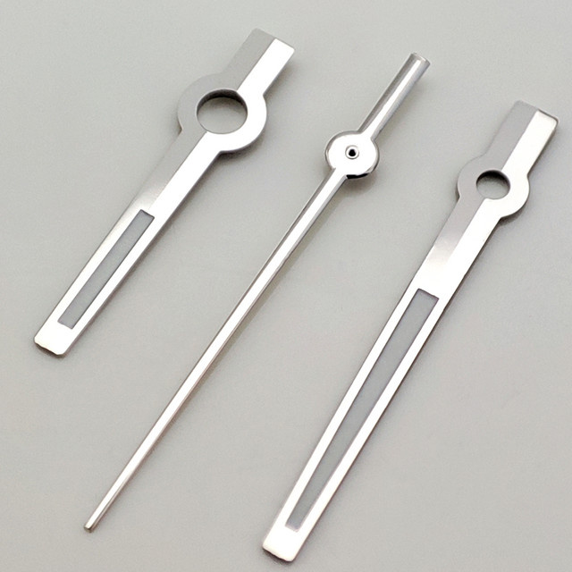 OUMASHI Uhrzeiger für Miyota 8215 Uhrwerke, Silber - Bild 1