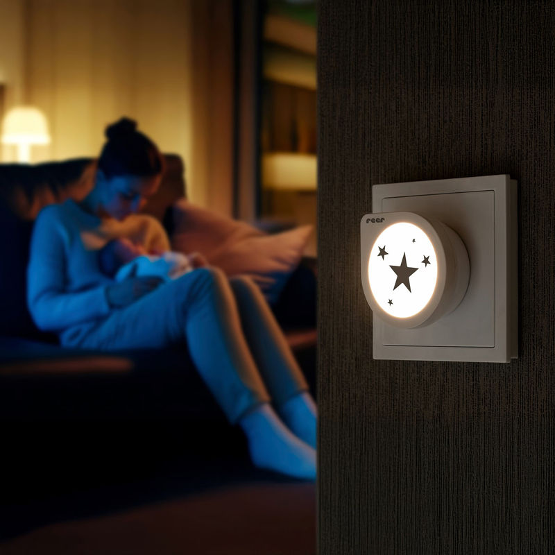 Reer Nachtlicht Night Guide Star mit Dämmerungssensor, LED, Weiss - Bild 3