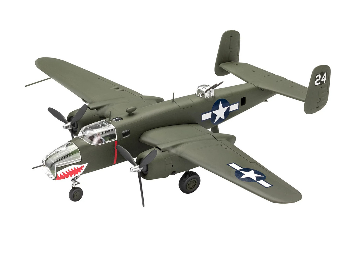 Revell B-25 Mitchell Click-System Bomber Grau - Bild 3