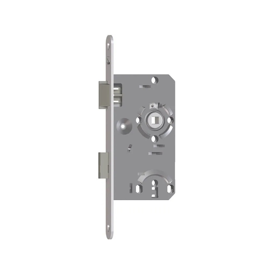 PROFI Einsteckschloss BB DIN Links in Silber, B/H: 235 x 120 mm - Bild 2