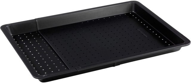 Zenker Backblech aus Stahl, schwarz, rechteckig, B/T: 33,0 x 33,0 cm - Bild 1