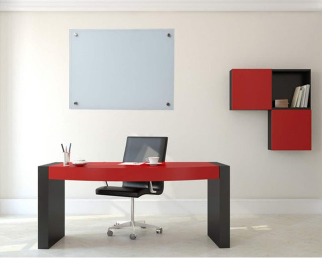 Mauk Glas Wandheizer 600 Watt weiß B: 106 cm, H: 66 cm - Bild 1