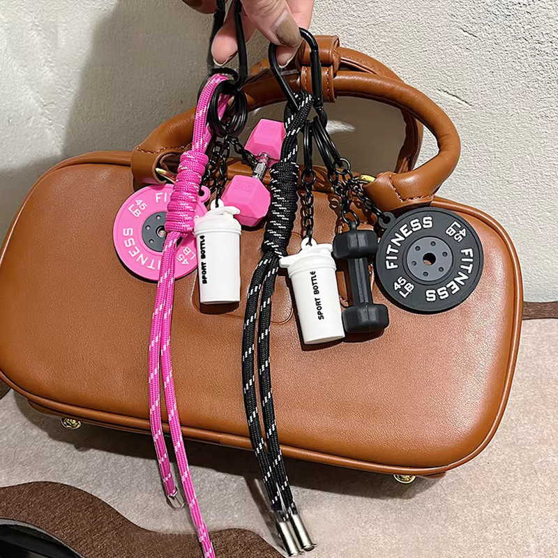 Yogodlns Schlüsselanhänger, Nylon, Schwarz, Unisex - Bild 4