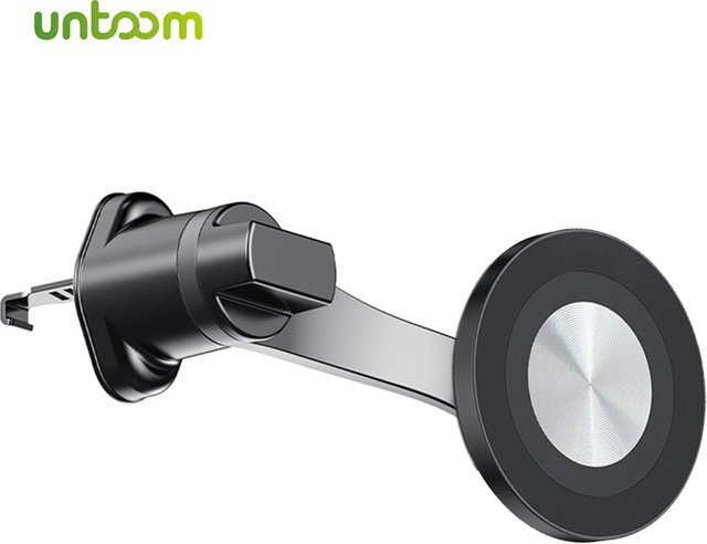 Untoom Magnetische Auto-Handyhalterung für MagSafe in Schwarz, starke Magnet-Lüftungsschlitz-Halterung für iPhone 15 16 17 Serie und Xiaomi - Bild 1