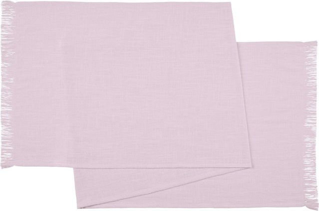 Mömax Tischläufer Candy in Flieder und Pink aus Baumwolle, B/H: 45 x 170 cm - Bild 1
