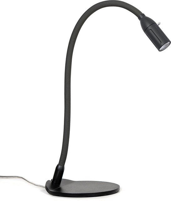 Less-n-more Zeus Essentials LED-Tischleuchte in Schwarz-Anthrazit mit warmweißem Licht (2700K) - Bild 1