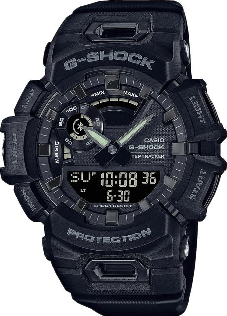 Casio Armbanduhr, G-Shock, Quarz, Kunststoff, Schwarz, 49 mm, Herren - Bild 1