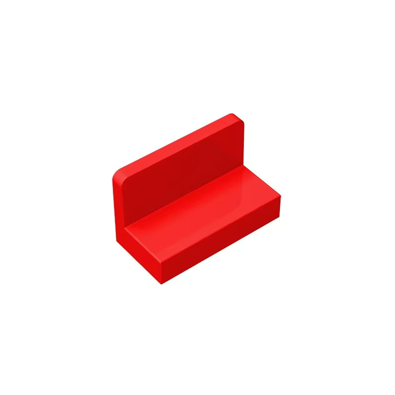 Gobricks GDS-568 Panel 1 x 2 x 1, Zubehör, Rot - Bild 1