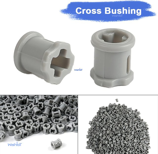 wishiot MOC Technische Teile Verbinder BUSH FÜR KREUZACHSE 3713, Bausteine, Zubehör - Bild 1