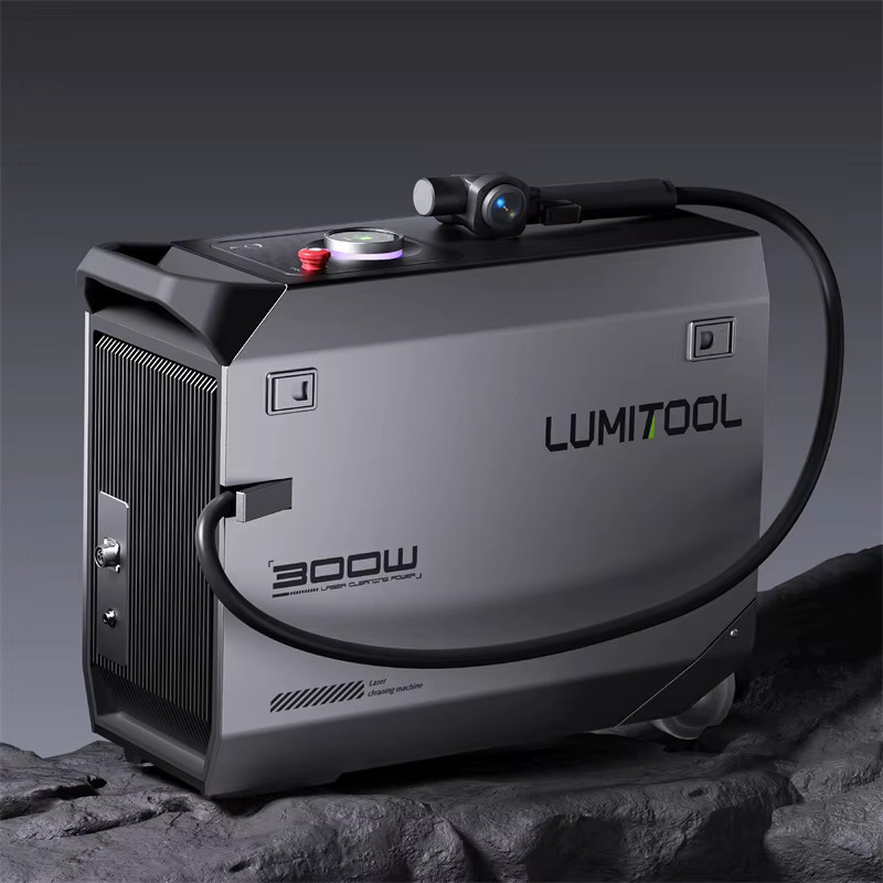 Handgeführte gepulste Laserreinigungsmaschine zur Rostentfernung in Grau, 100W-500W - Bild 3