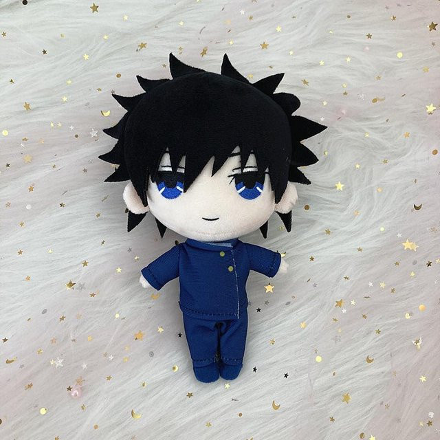 Yiran Health & Beauty Jujutsu Kaisen Plüschtier Yuji Itadori Gojo Satoru Fushiguro Megumi, Stoffpuppe, 20cm, ab 3 Jahren - Bild 1