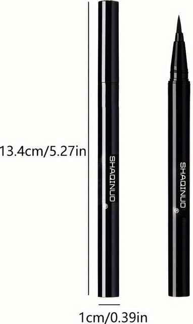 OTRESS Eyeliner-Stift, flüssig, schwarz, Unisex - Bild 1