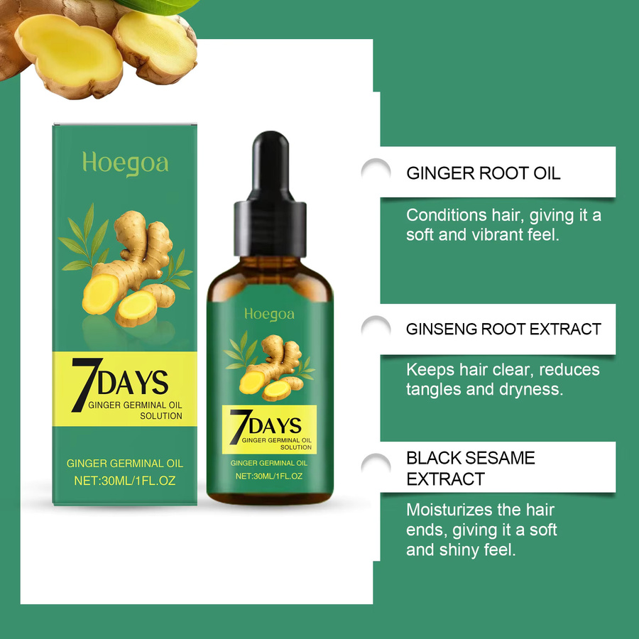 HOEGOA Serum mit Ingwer, Kopfhautbehandlung - Bild 3