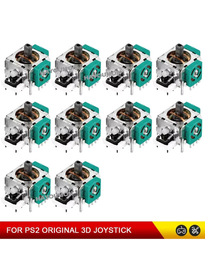 HeroAngel Ersatz Original 3D Analogstick Joystick für PS2 Controller Reparatur Gaming-Zubehör - Bild 3