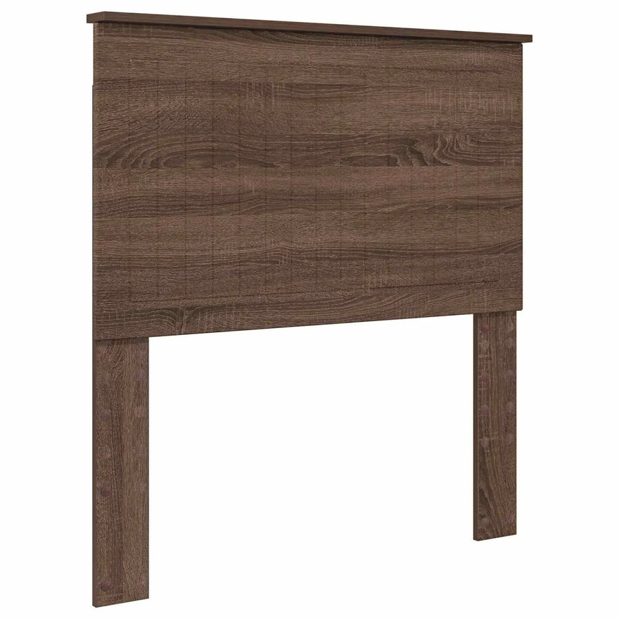 vidaXL Kopfteil aus Holzwerkstoff in Eiche Braun, Breite: 90 cm - Bild 2