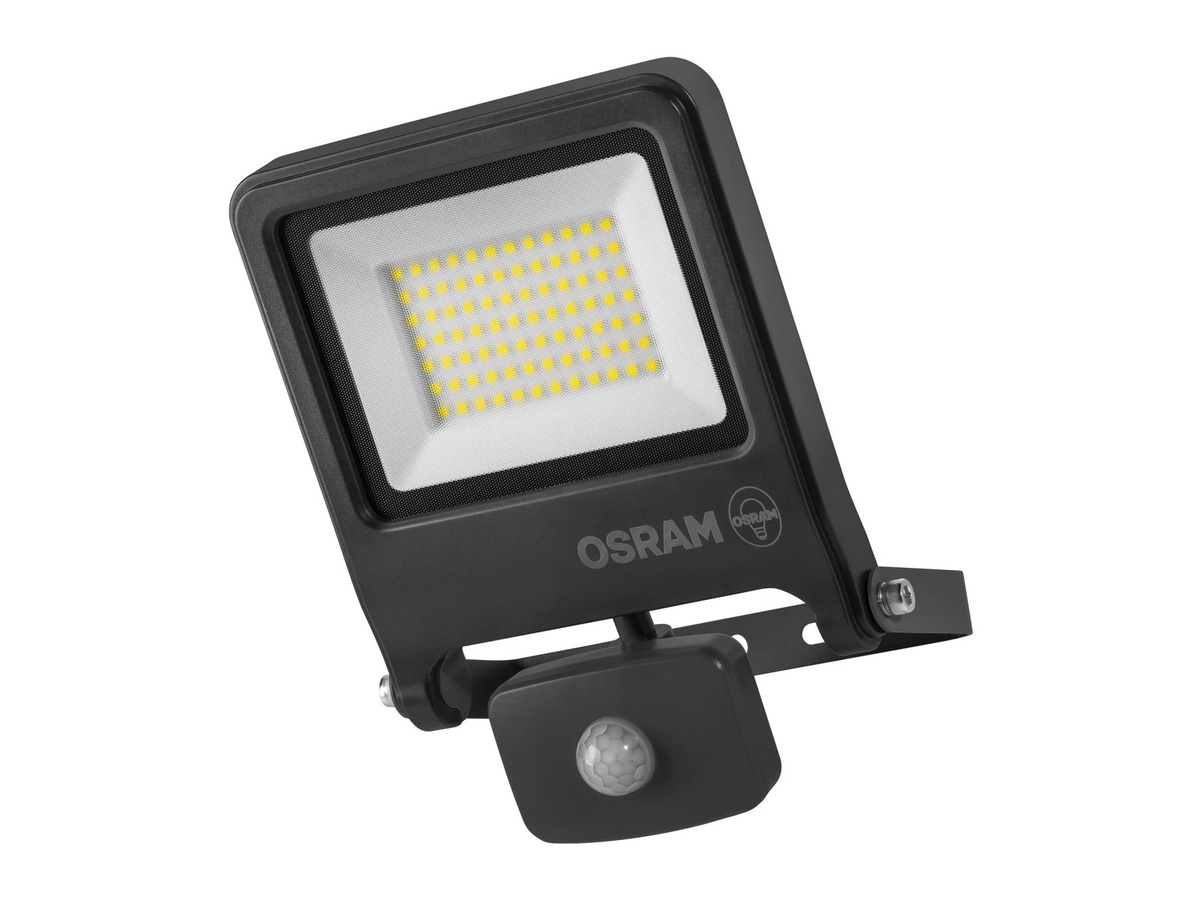 OSRAM Endura Flood Sensor LED-Außenstrahler in Dunkelgrau mit Bewegungsmelder und Dämmerungssensor, 50 W, 5000 Lumen, IP65 - Bild 3