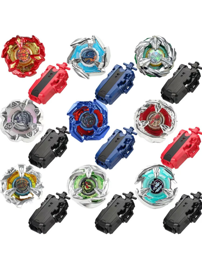 Takara Tomy Metallisches Gyroskop mit Zugkabel BX-00, BX-44, BX-45, Rotierendes Kampfspielzeug - Bild 3