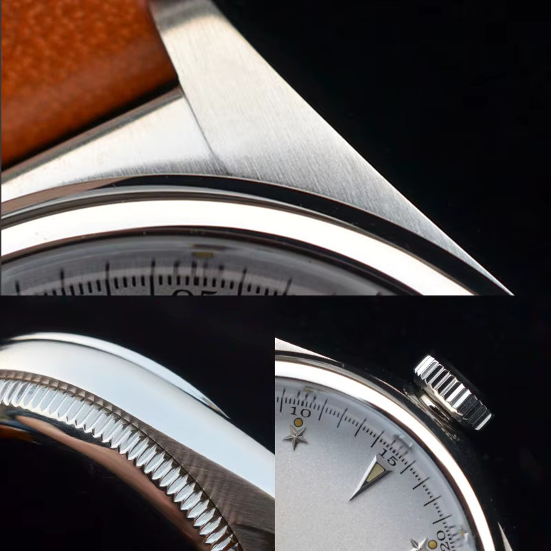 Baltany Armbanduhr, Quarz, Edelstahl, Mondphase, 36 mm, Herren - Bild 2