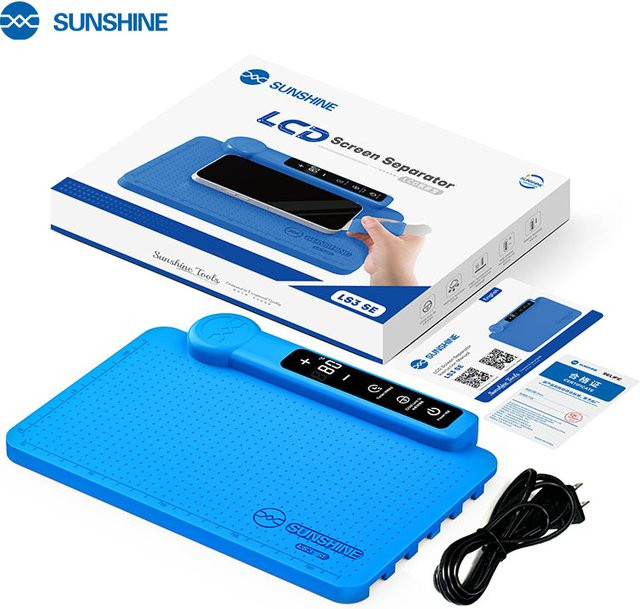 SUNSHINE LS3 SE 11-Zoll-LCD-Bildschirmtrenner in Blau für die Reparatur von Telefonen und Uhren - Bild 1