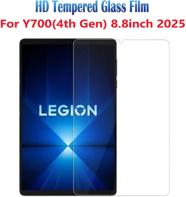 2 Stück gehärtete Glasfolie für Lenovo Legion Y700 4. Gen 8,8 Zoll Displayschutzfolie transparent - Bild 1