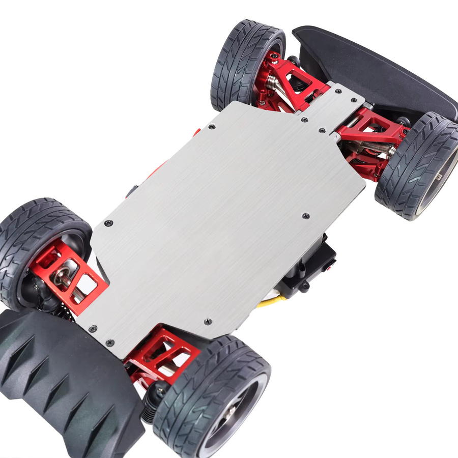 MJX Hyper Go RC Auto, Edelstahl Chassis Rüstung, Metall, Zubehör - Bild 2