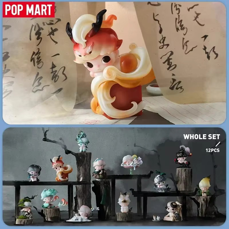 POP MART DIMOO Stories in the Cup Series Blind Box – Bunte Anime Actionfigur als Sammelfigur für Mädchen - Bild 1