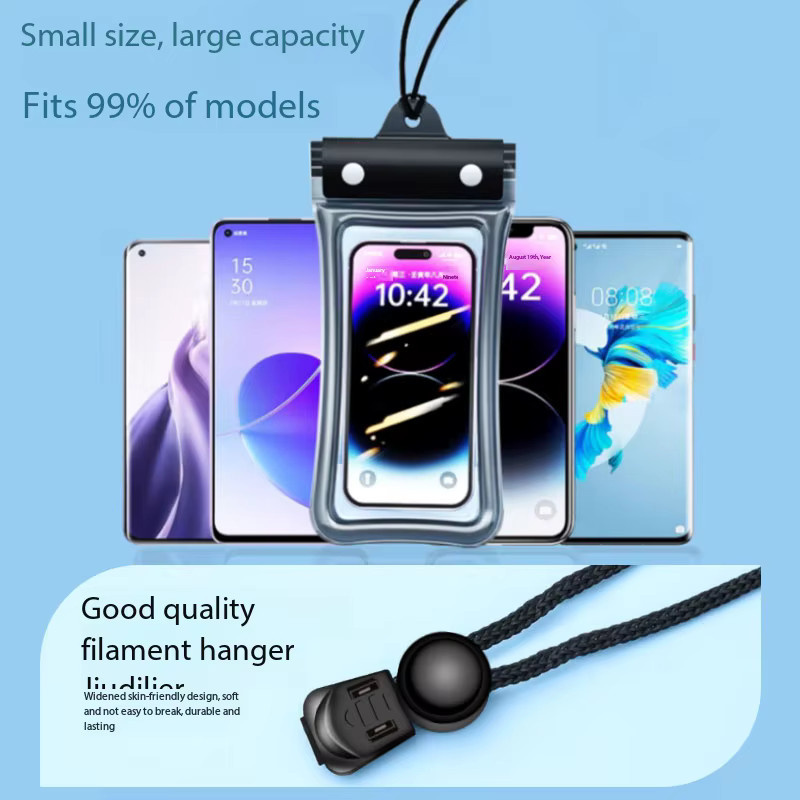 BEIQIU Wasserdichte Handytasche in Schwarz für iPhone, Samsung, Huawei und Xiaomi - Bild 2