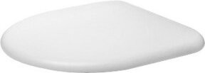 Duravit WC-Sitz Architec oval in Weiß mit Edelstahl-Scharnieren und abnehmbarer Konstruktion - Bild 1