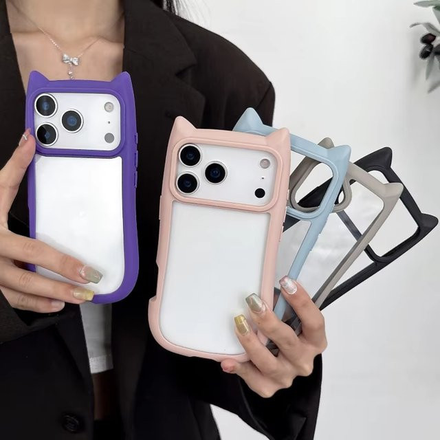 Kardeem 3D Schutzhülle für iPhone 17 Pro Max transparent aus PC und TPU - Bild 1