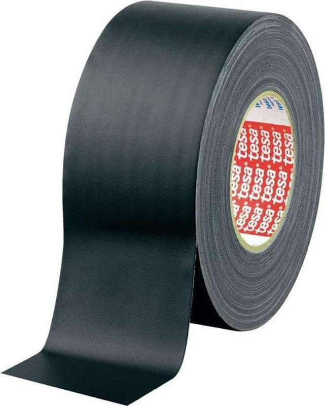 tesa Gaffer Tape Gewebeklebeband Schwarz 50 mm x 50 m - Bild 2