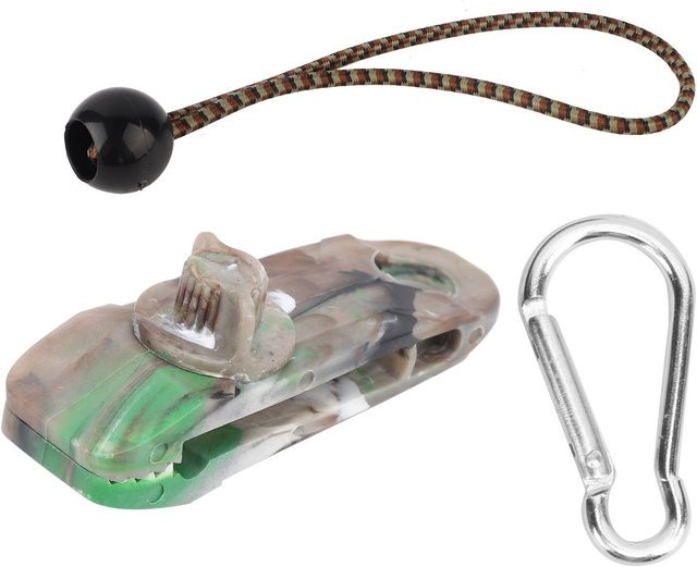 Camo Schwerlast Planenklammern Lock Grip Zeltklemmen aus Nylon in Grau und Multicolour für Windseile, Markisen, Autoabdeckungen und Poolabdeckungen - Bild 1