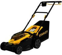 Stanley V20 Akku-Rasenmäher SCMWP3701N-XJ, 36V (2x18V), Schwarz-Gelb mit Mulchkit und Fangkorb - Bild 1