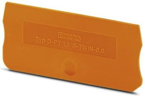 Phoenix Contact Abschlussdeckel Orange 50 Stück - Bild 1