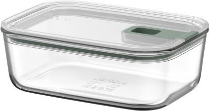 Mepal EasyClip Glas Frischhaltedose Nordic Sage, 1000 ml, transparent-grün - Bild 1