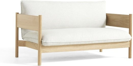 HAY Arbour Club Sofa in Weiß mit Holzrahmen und skandinavischer Ästhetik - Bild 1