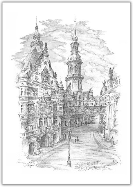 Panorama Dresden Staffelei City - Bild 1
