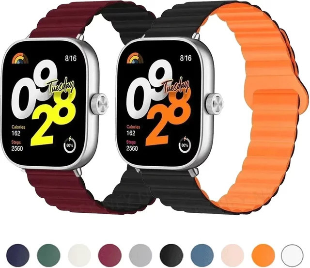 Xiaomi Uhrenarmband, Silikon, Schwarz, Unisex - Bild 1