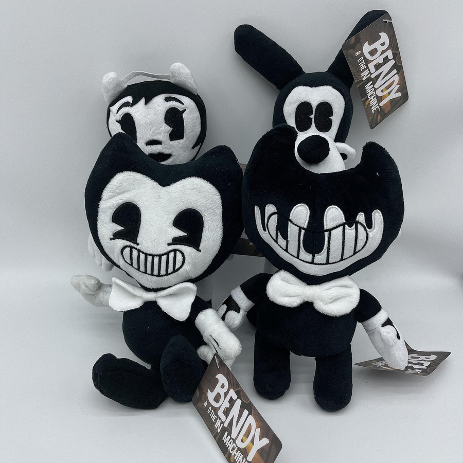 Bliboli Bendy And The Ink Plüschtier mit Bendy-Hund und Mädchenpuppe - Bild 3