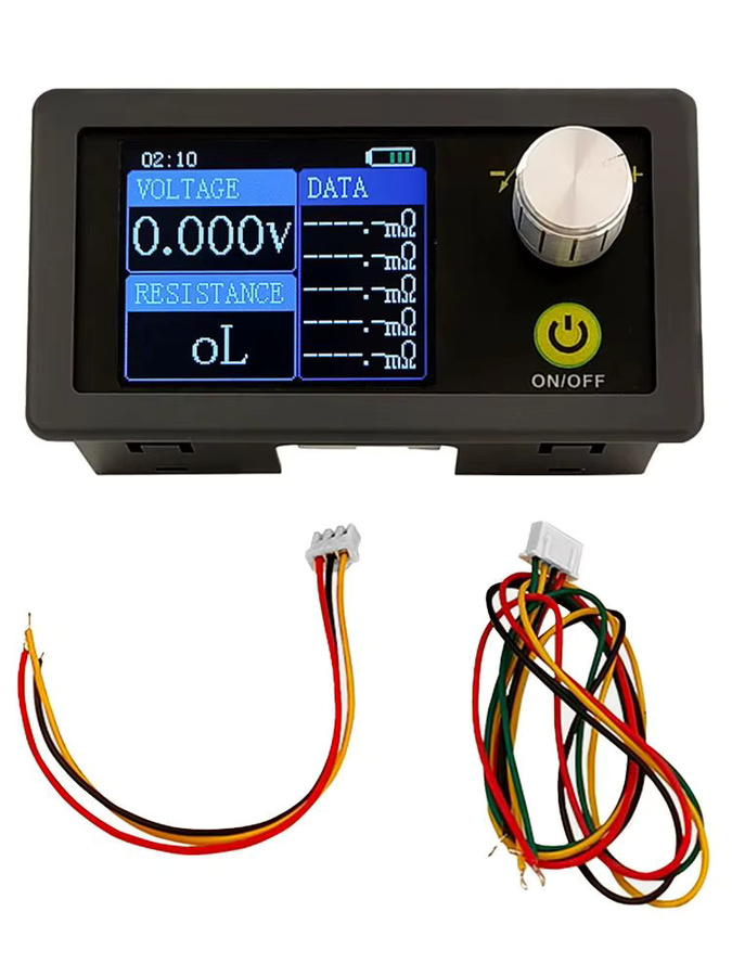 diymore Hochpräziser interner Widerstandstester DC5V mit 4-Draht AC Methode, Voltmeter und Batteriedetektor für 18650 Batterien, Schwarz - Bild 5