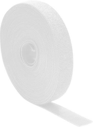 Quadrios 25CA516 Klettband zum Bündeln aus Polyamid in Weiß als Meterware - Bild 1