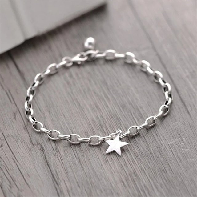 Ventfille Anhänger Kette Armband, Silber, Vintage, Damen - Bild 1