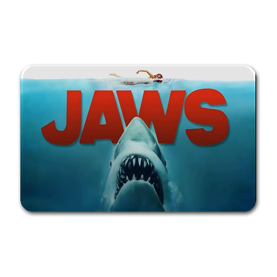 Rutschfeste J-JAWS Küchenmatte mit abstraktem Design in Blau für Küche, Wohnzimmer oder Balkon - Bild 6