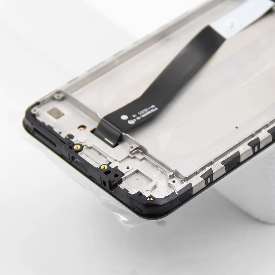 Xiaomi Redmi Note 9 LCD Display Touchscreen mit Rahmen, 6.53 Zoll, Schwarz - Bild 5