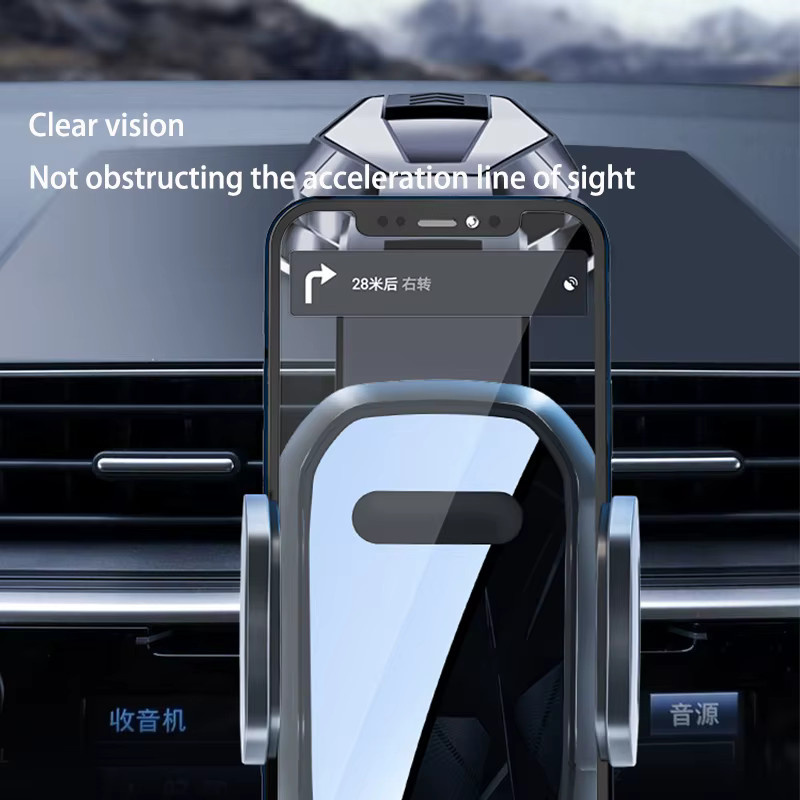 Universelle Auto-Handyhalterung für das Dashboard zur zentralen Navigation in Schwarz - Bild 3