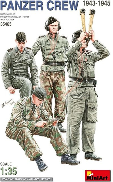 Miniart Panzer Crew (1943-1945), Fahrzeuge - Bild 1