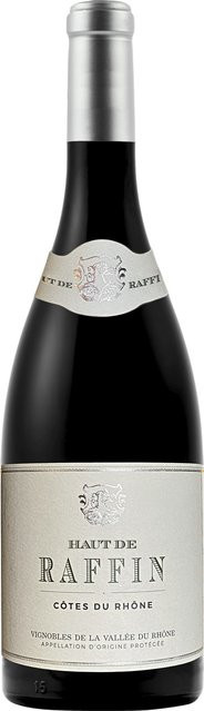 Haut de Raffin Rotwein Côtes du Rhône, 2023, trocken, 0,75 l - Bild 1