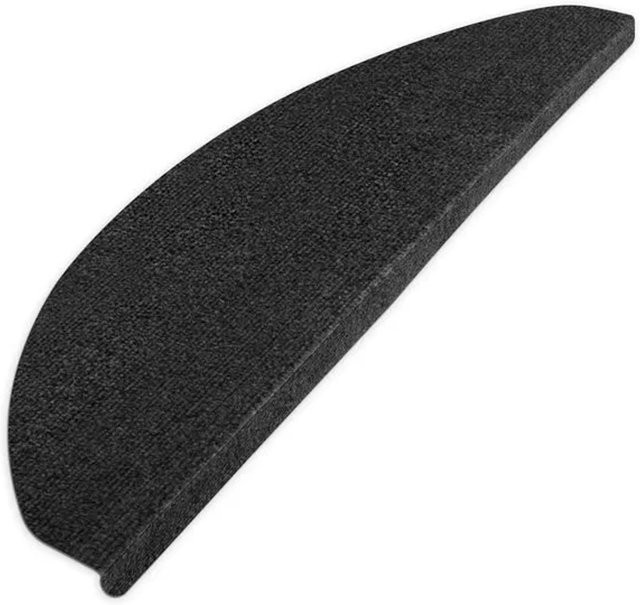 Karat Stufenmatte Leipzig Selbstklebend Anthrazit Halbrund B: 65 cm, T: 21 cm - Bild 1
