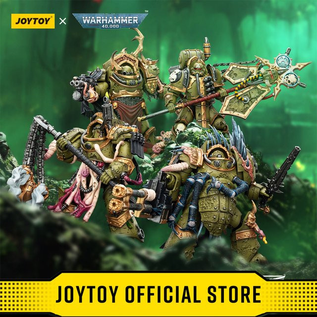 JOYTOY Warhammer 40,000 Death Guard Blightlord Terminator, Actionfigur - Bild 1